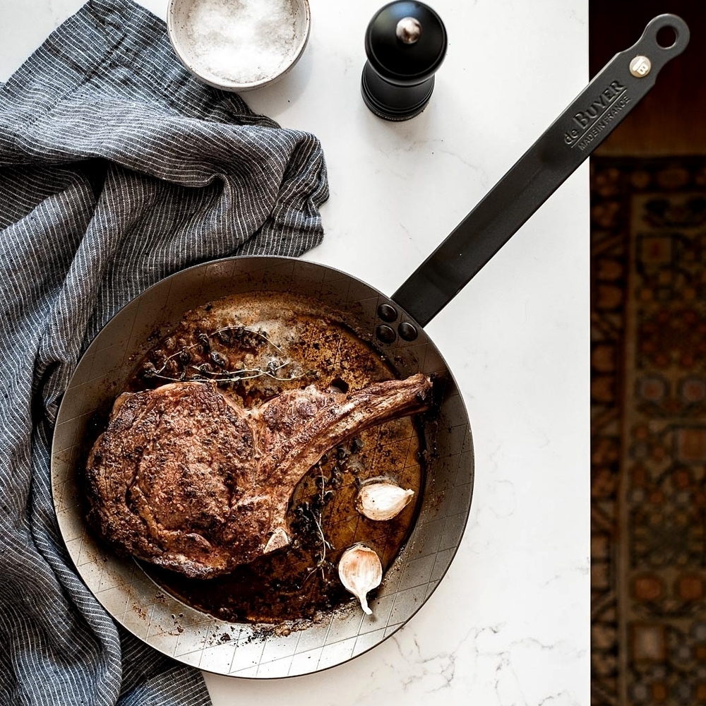 Ponev za steak Mineral B DE BUYER, 28 cm - slika 2