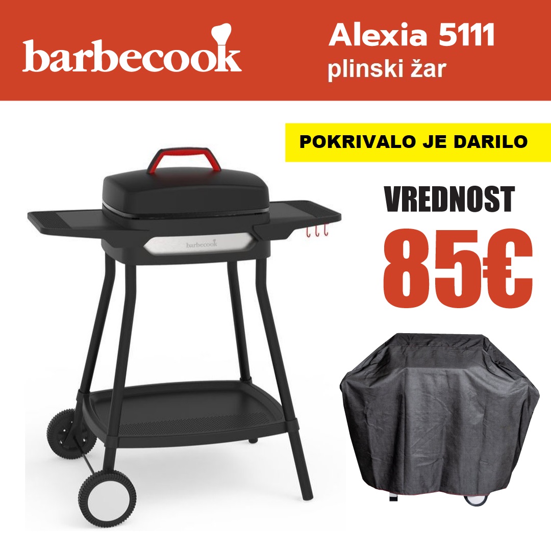 Električni žar Barbecook ALEXIA 5111 + gratis pokrivalo