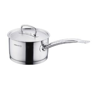 Posoda s pokrovom in ročajem Proline Korkmaz, 16 cm