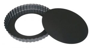 Okrogli kalup za pito s snemljivim dnom DE BUYER, 28 cm