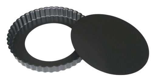 Okrogli kalup za pito s snemljivim dnom DE BUYER, 28 cm