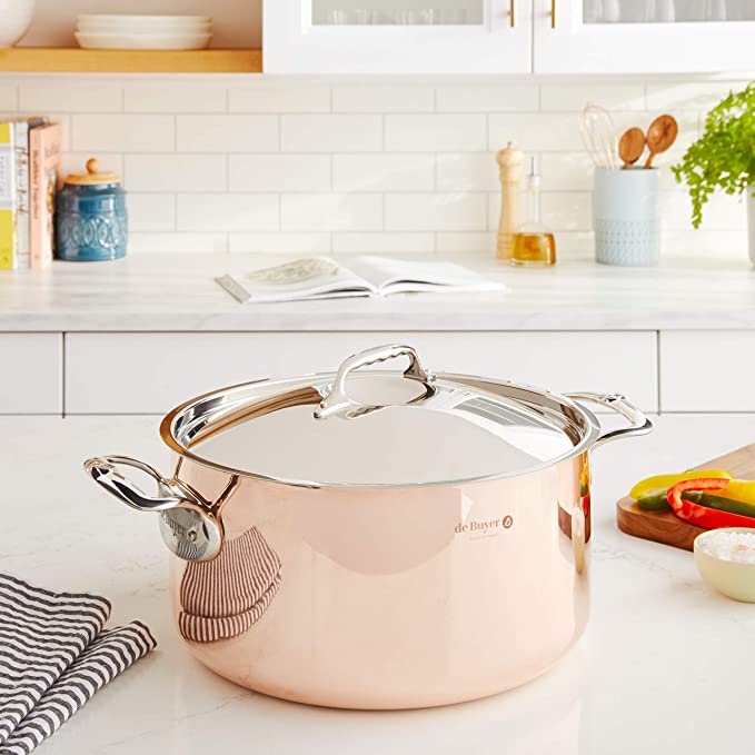 Bakreni lonec PRIMA MATERA De Buyer, 28 cm - slika 5