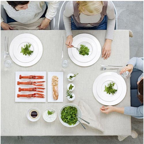 Porcelanast krožnik za sladice ASA A, 24 cm - slika 4