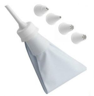 Set za glazuro s 5 šobami PEDRINI