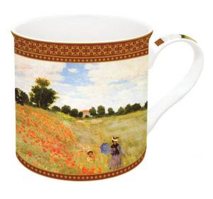 Skodelica z motivom COQUELICOTS EASY LIFE