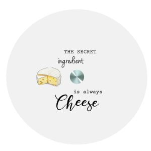 Steklena deska za sir Kitchen Elements EASY LIFE