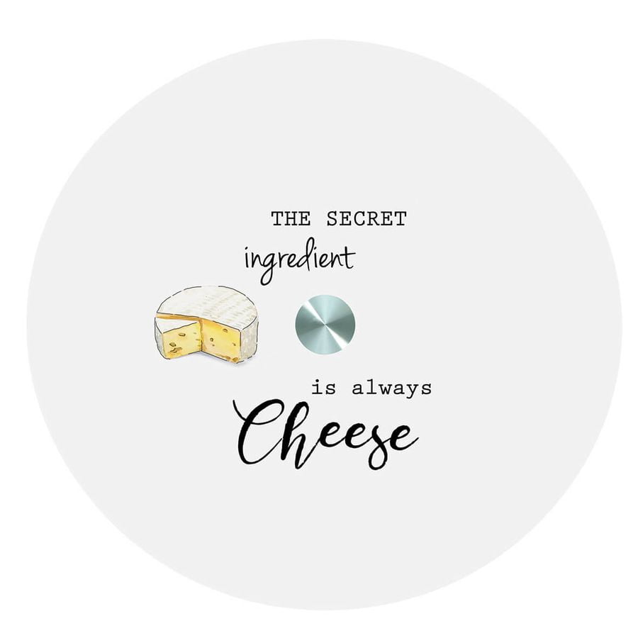 Steklena deska za sir Kitchen Elements EASY LIFE