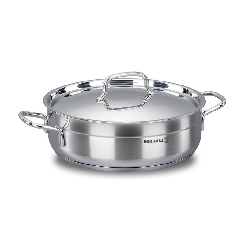 Nizki lonec s pokrovom Alfa Korkmaz 3,5l