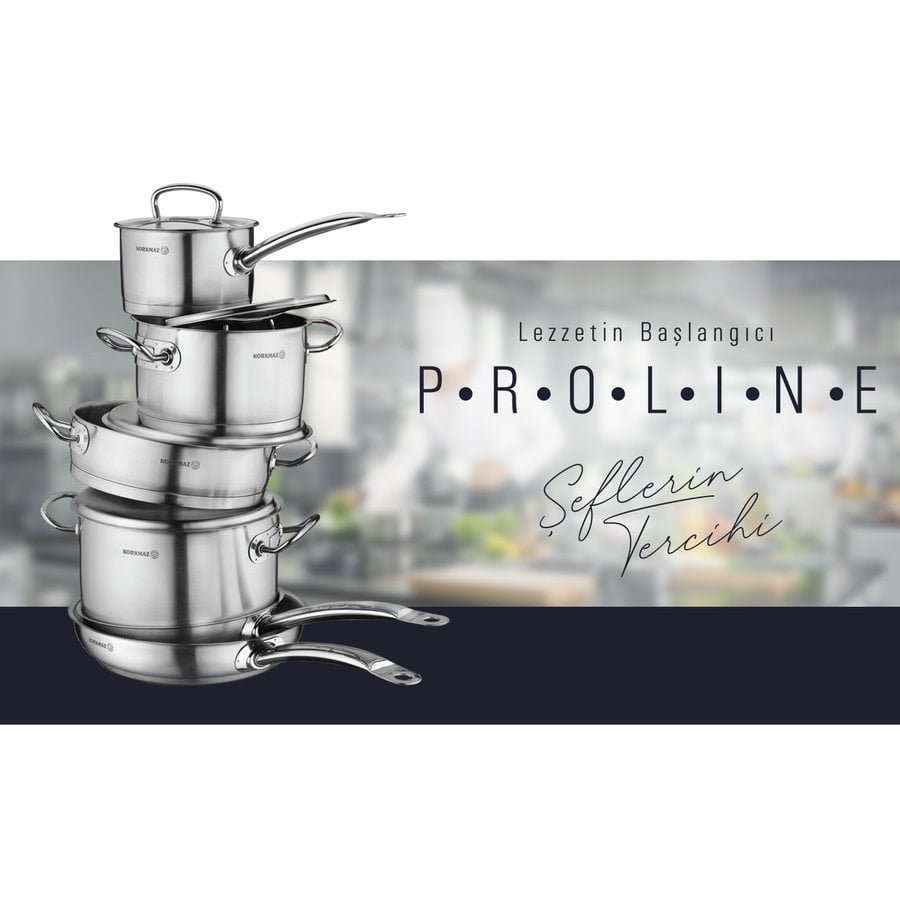 Globok lonec s pokrovom Proline Korkmaz, 28 cm - slika 2