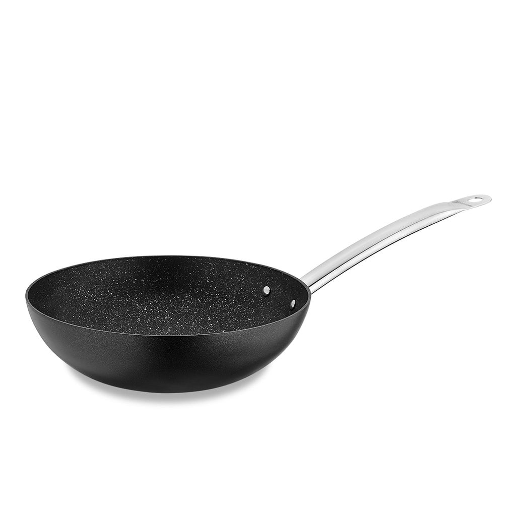 Korkmaz Proline Nero wok, 32 cm