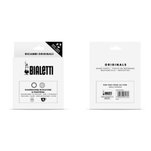 Set tesnila in filtrov Bialetti za kafetiere, 2 skodelici