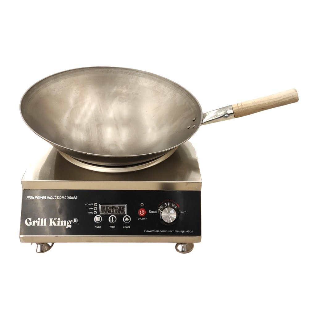 Grill King Professional indukcijski kuhalnik z vokom