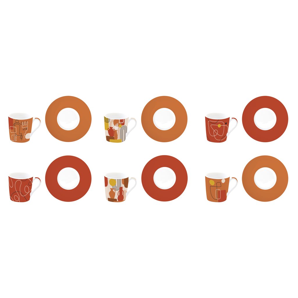 Easy Life Terracotta 12v1 set skodelic za kavo - slika 2