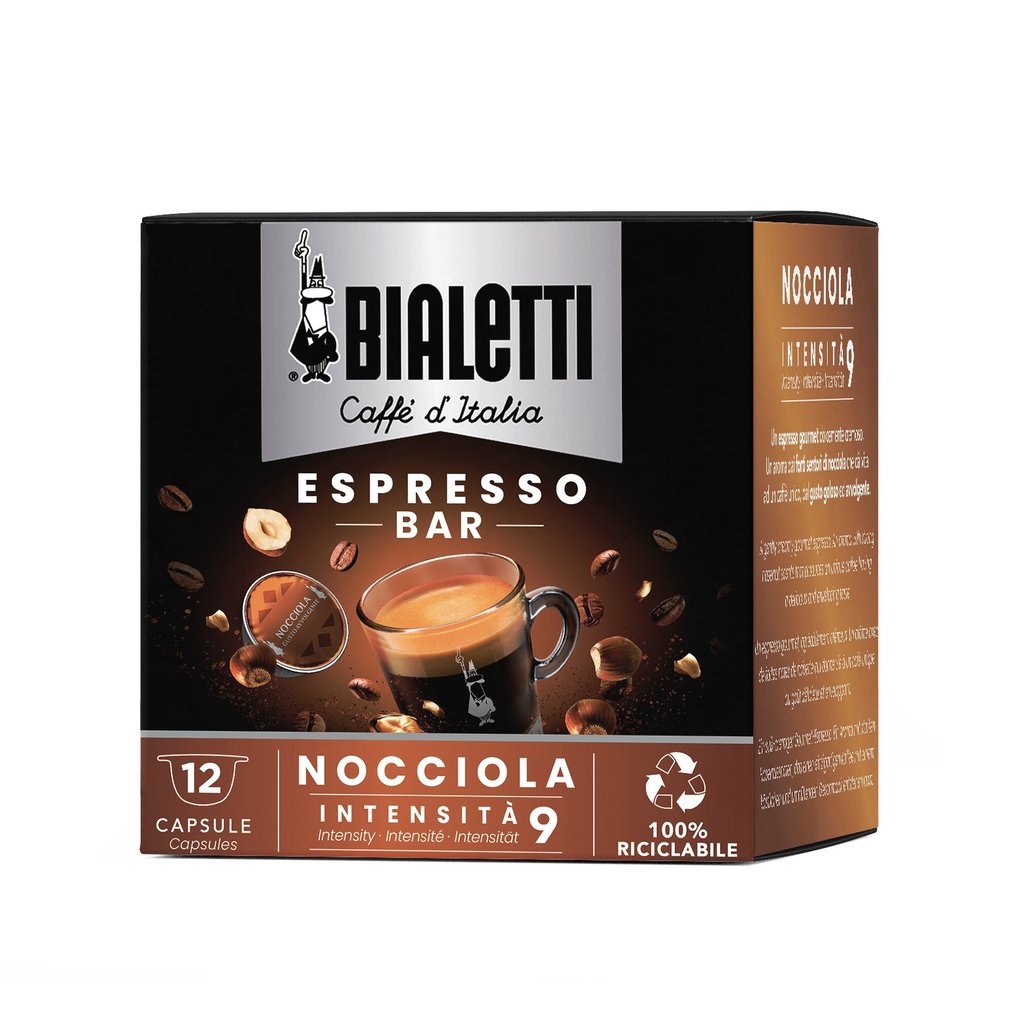 Bialetti Nocciola Gioia kapsule za espresso kavo, 12 kapsul