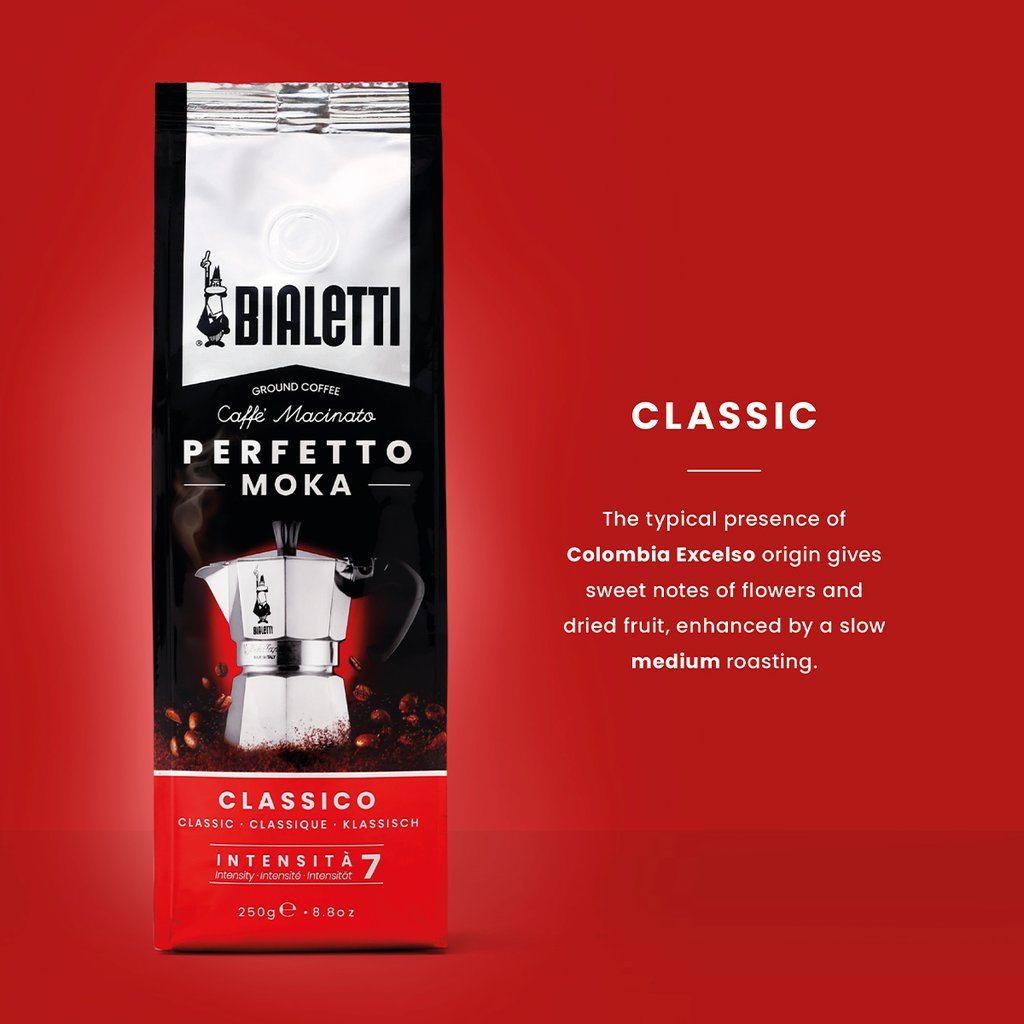 Bialetti Perfetto Moka Classico mleta kava - slika 6