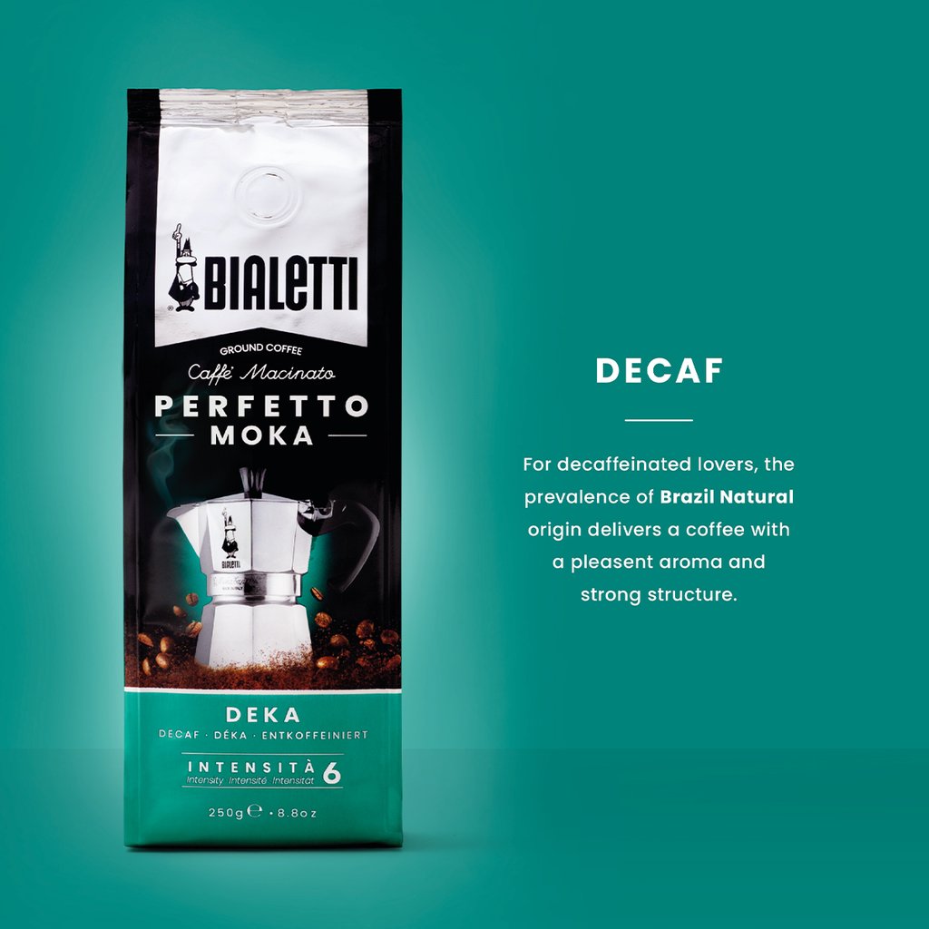 Bialetti Perfetto Moka Decaf mleta kava - slika 2
