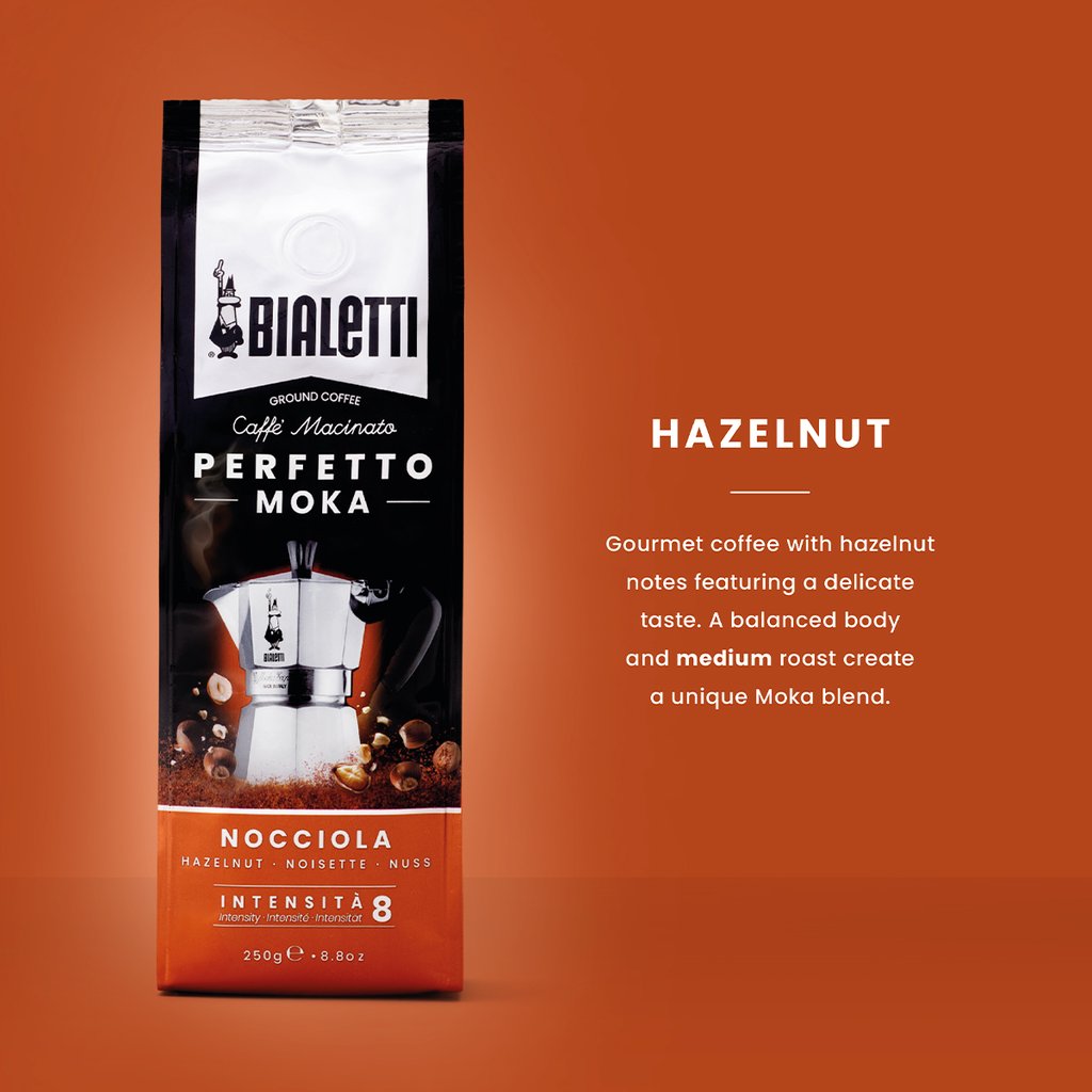 Bialetti Perfetto Moka Hazelnut mleta kava - slika 5