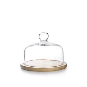 Ibili stekleni zvonec s podložko