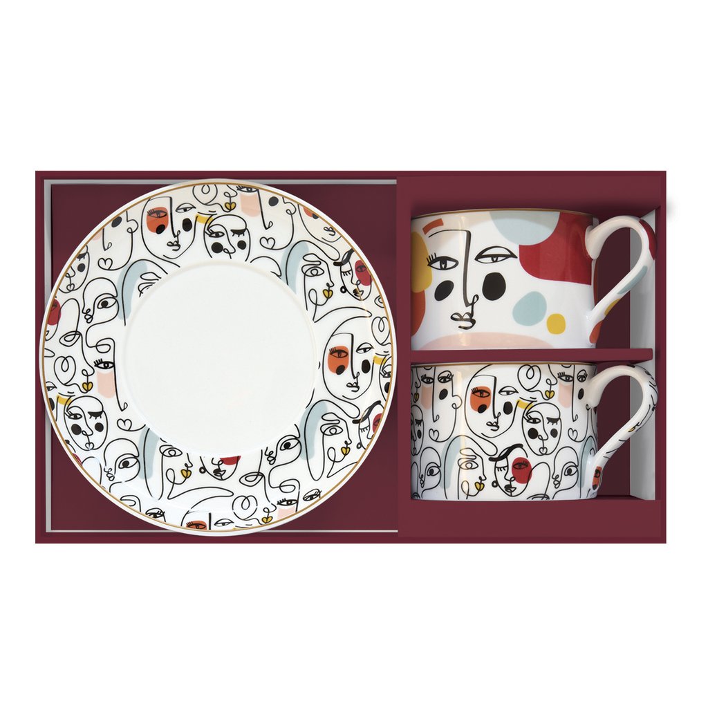 Set za kavo ali čaj Easy Life Modernism 4v1 - slika 2