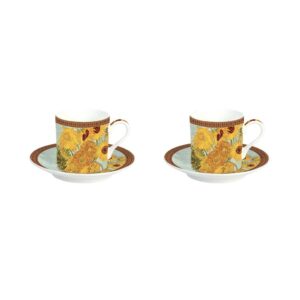 Easy Life z dvanajstimi sončnicami kavni set 4v1