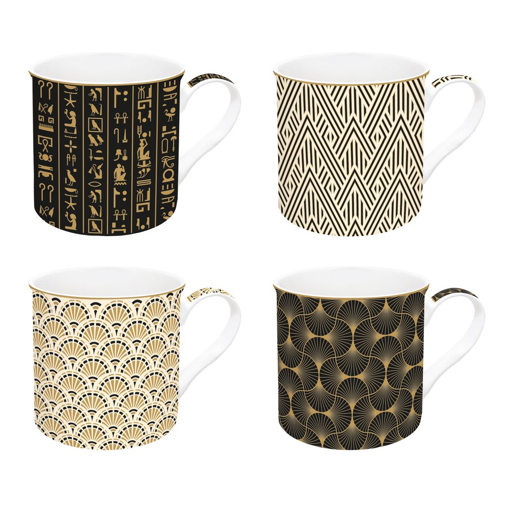 Easy Life Atmosp. Komplet skodelic Egyptology Fine China 4v1