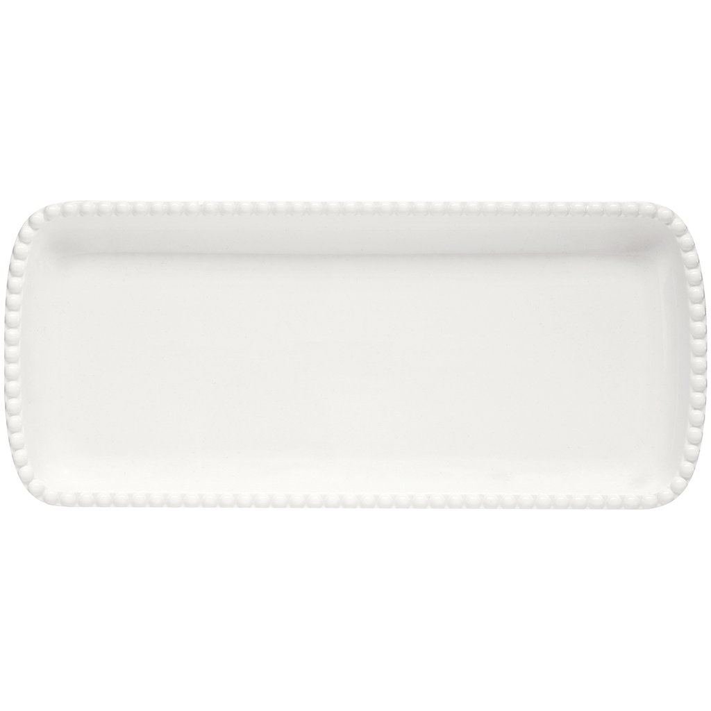 Kvadratni servirni krožnik Easy Life Tiffany White