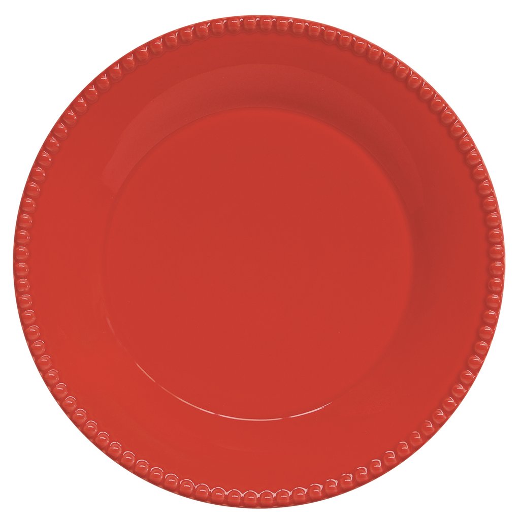 Easy Life Tiffany Red plitki krožnik