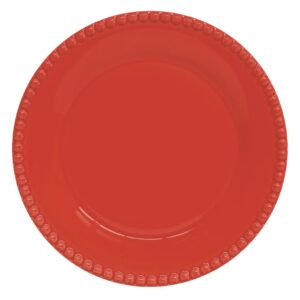 Easy Life Tiffany Red desertni krožnik