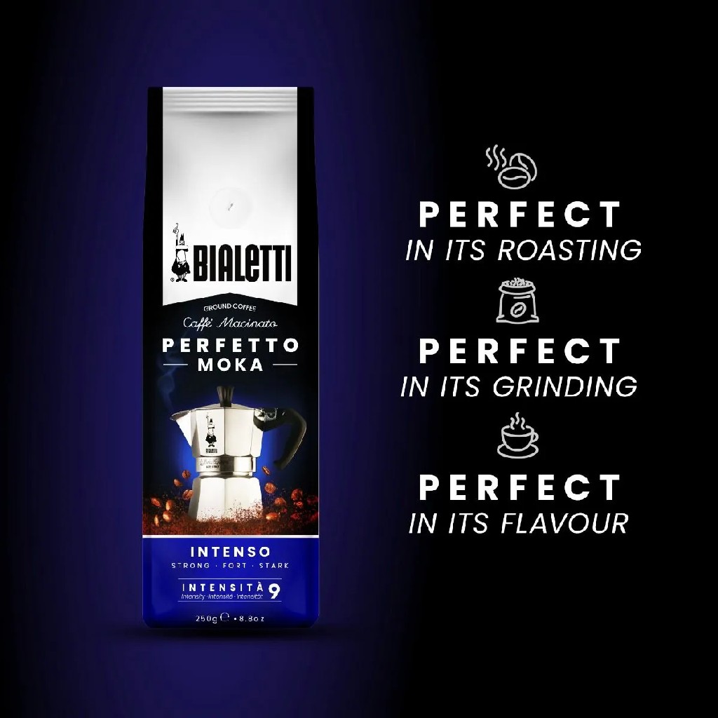 Bialetti Perfetto Moka Intenso mleta kava - slika 3