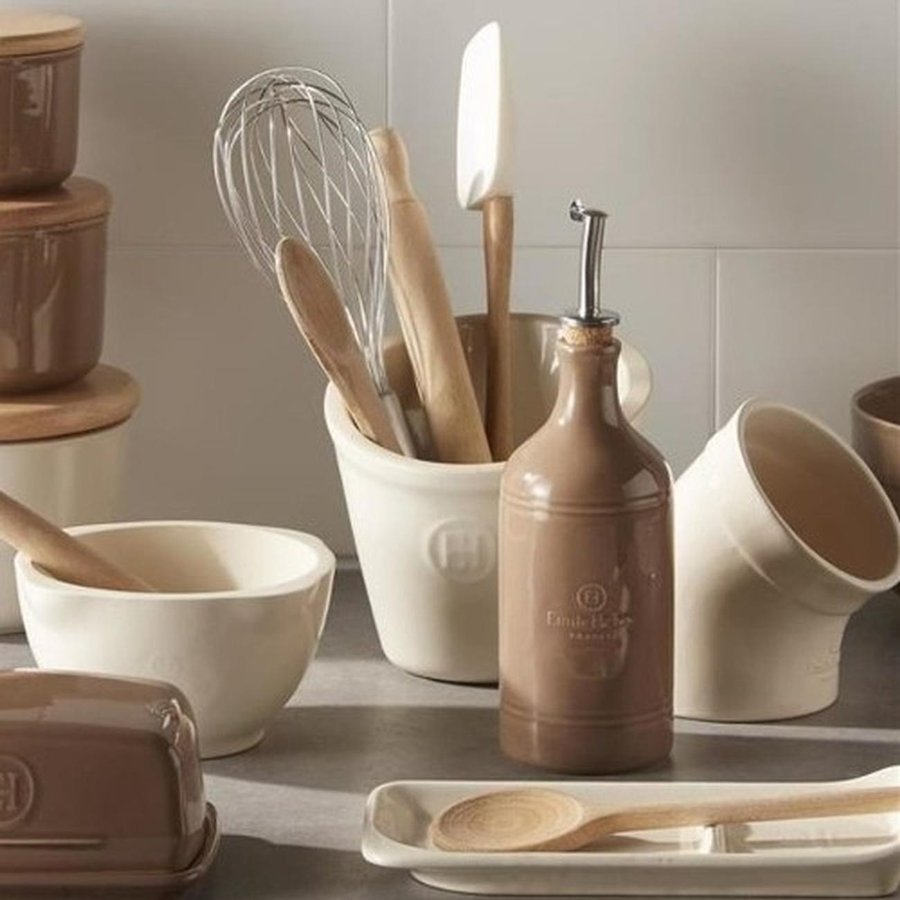 Emile Henry keramična solnica - slika 2