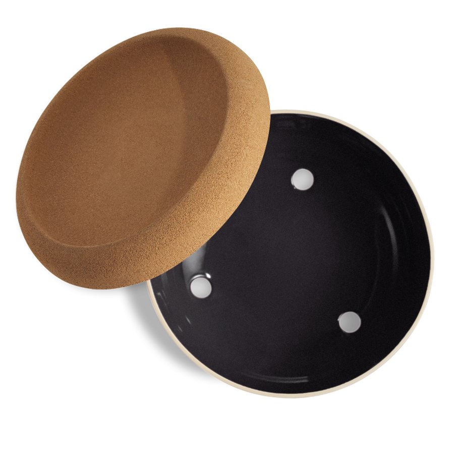 Emile Henry Grand 2v1 keramična posoda za shranjevanje sadja in zelenjave (čebula, česen in krompir) - slika 3