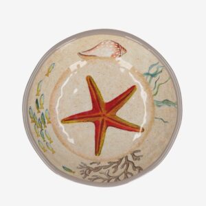 Rose&Tulipani Sea Life krožnik za juho iz melamina, 1 kom