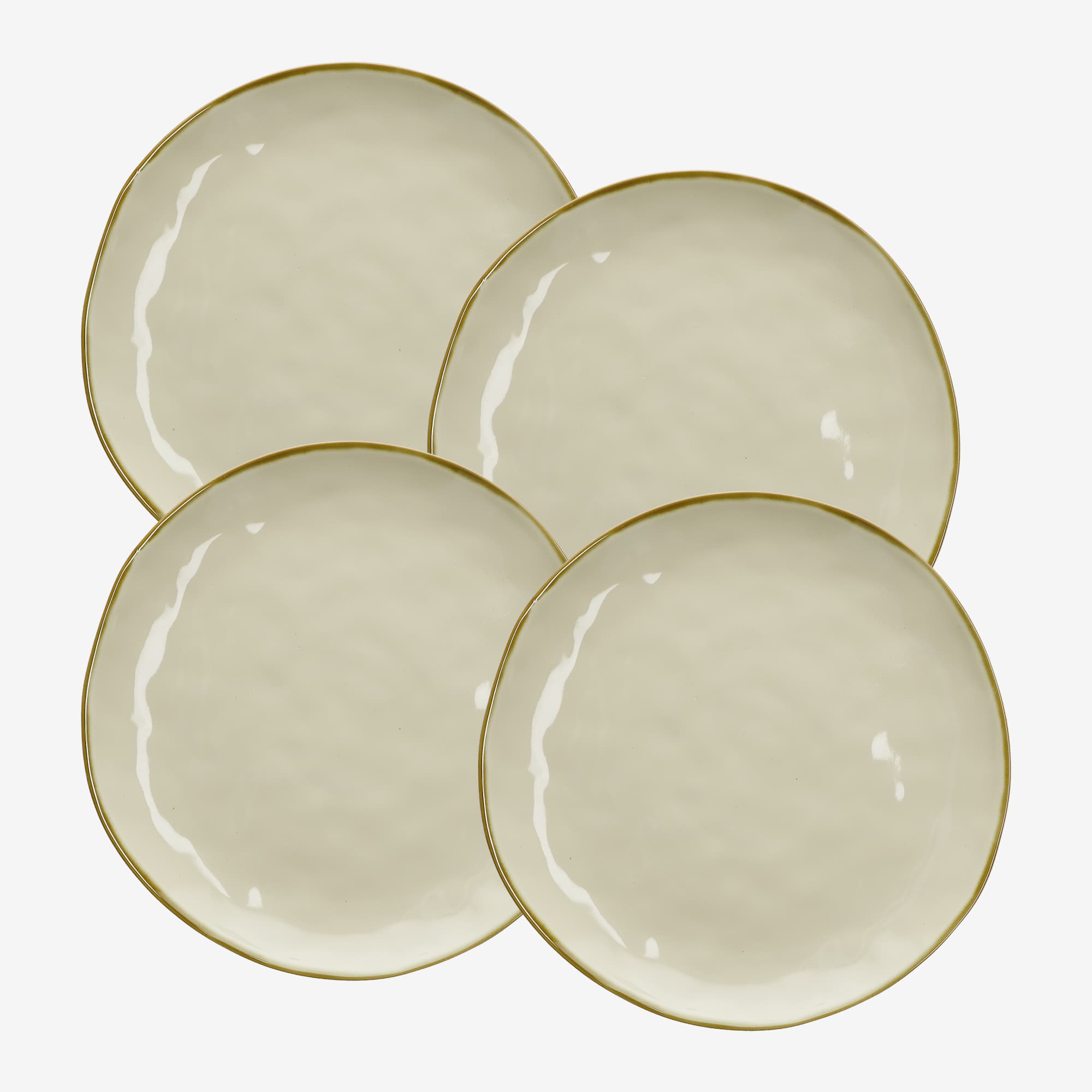 Rose&Tulipani Concerto veliki plitki krožnik iz gres keramike, 1 kom - slika 2