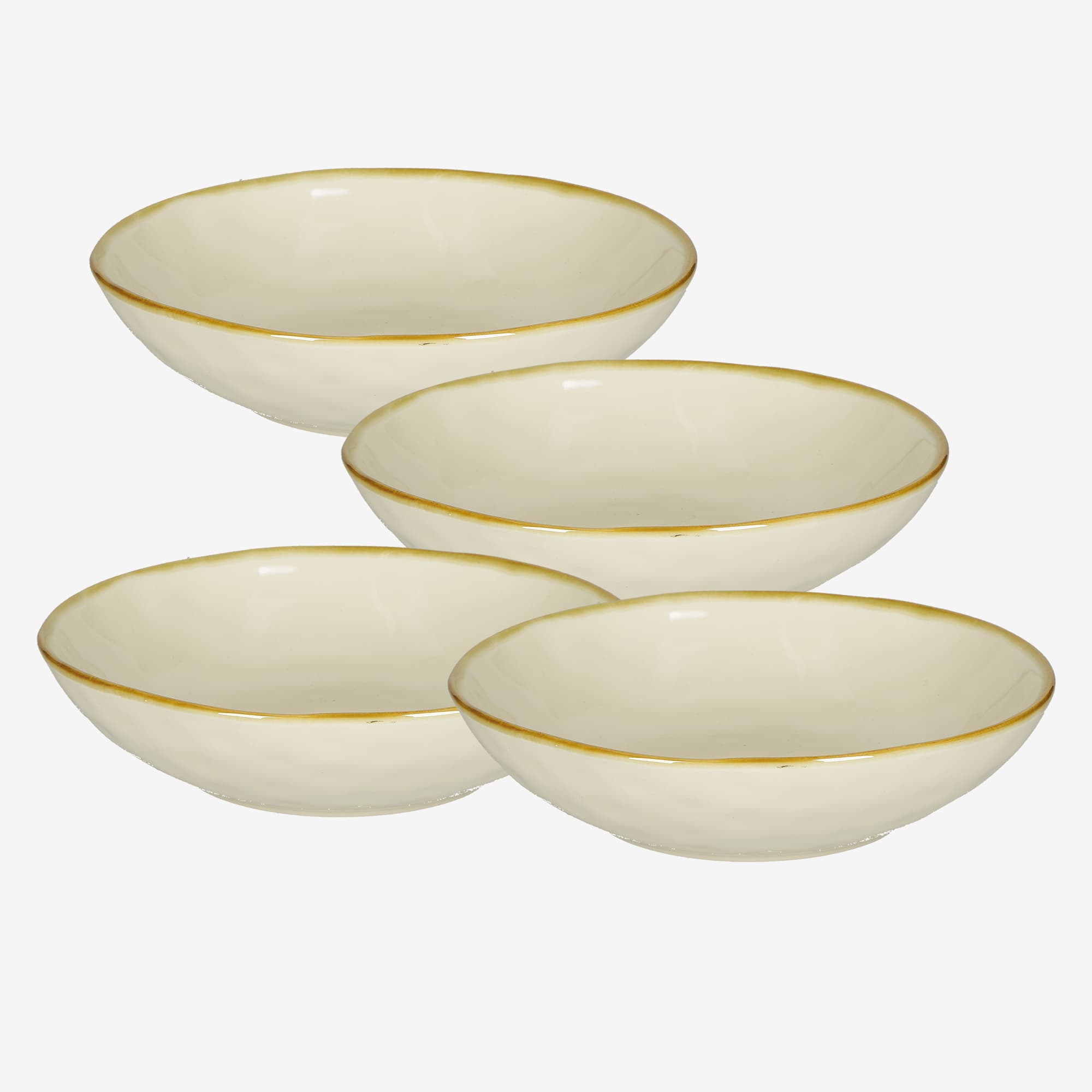 Rose&Tulipani Concerto krožnik za juho iz gres keramike, 1 kom - slika 2