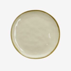 Rose&Tulipani Concerto desertni krožnik iz gres keramike, 1 kom