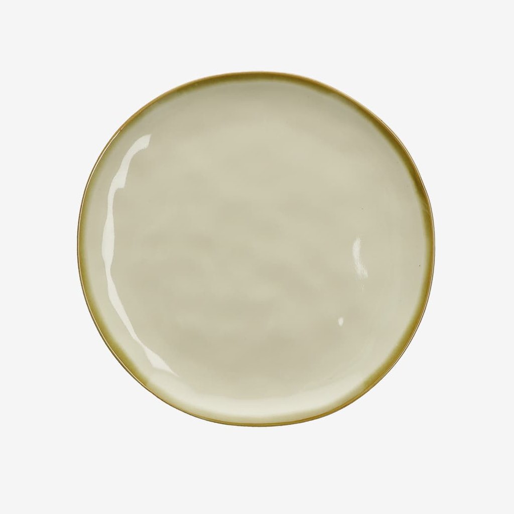 Rose&Tulipani Concerto desertni krožnik iz gres keramike, 1 kom