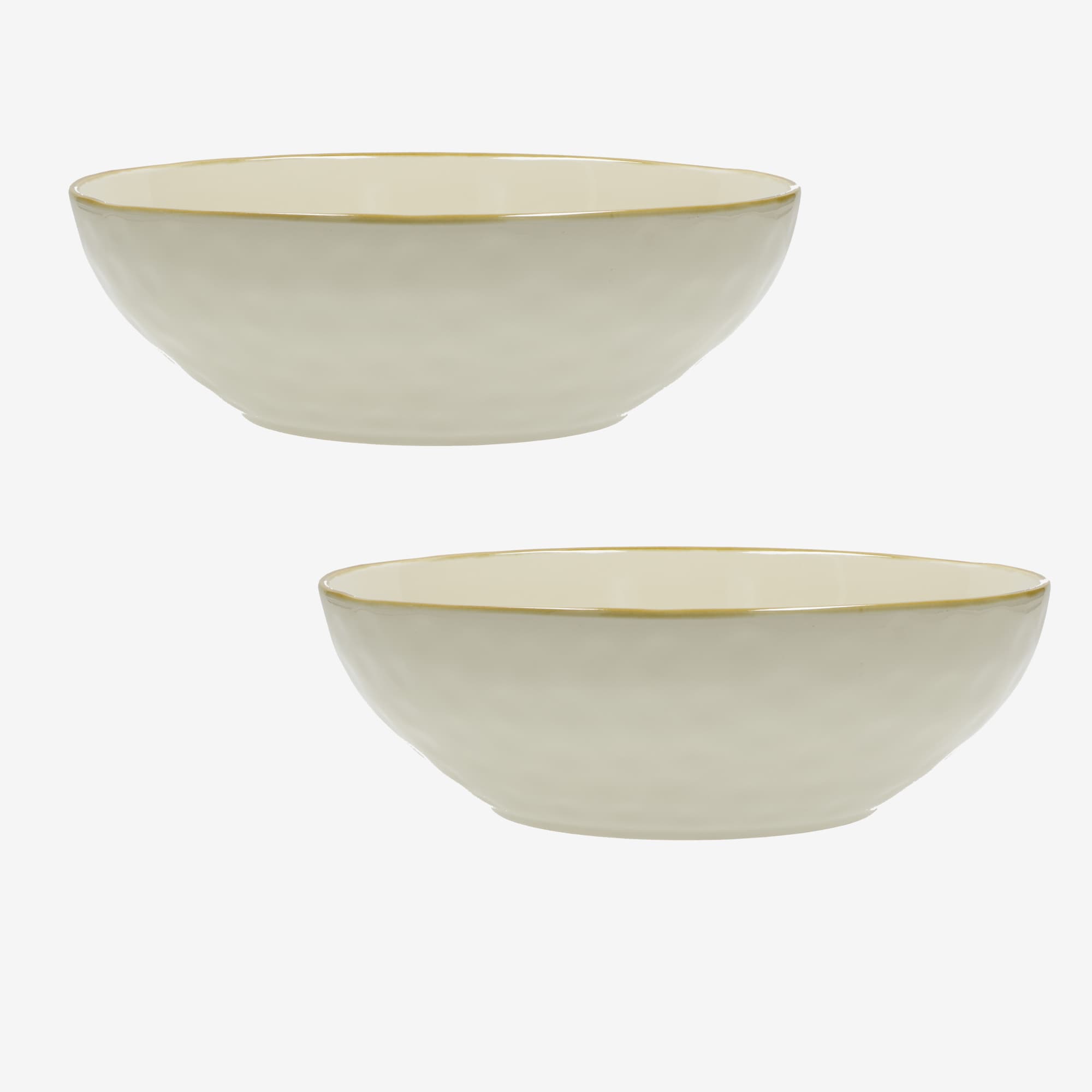 Rose&Tulipani Concerto skleda za solato iz gres keramike, 1 kom - slika 2