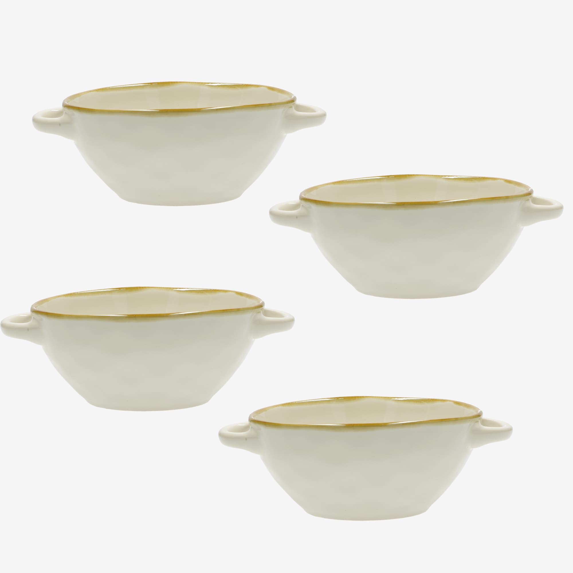 Rose&Tulipani Concerto skleda za juho iz gres keramike, 1 kom - slika 2