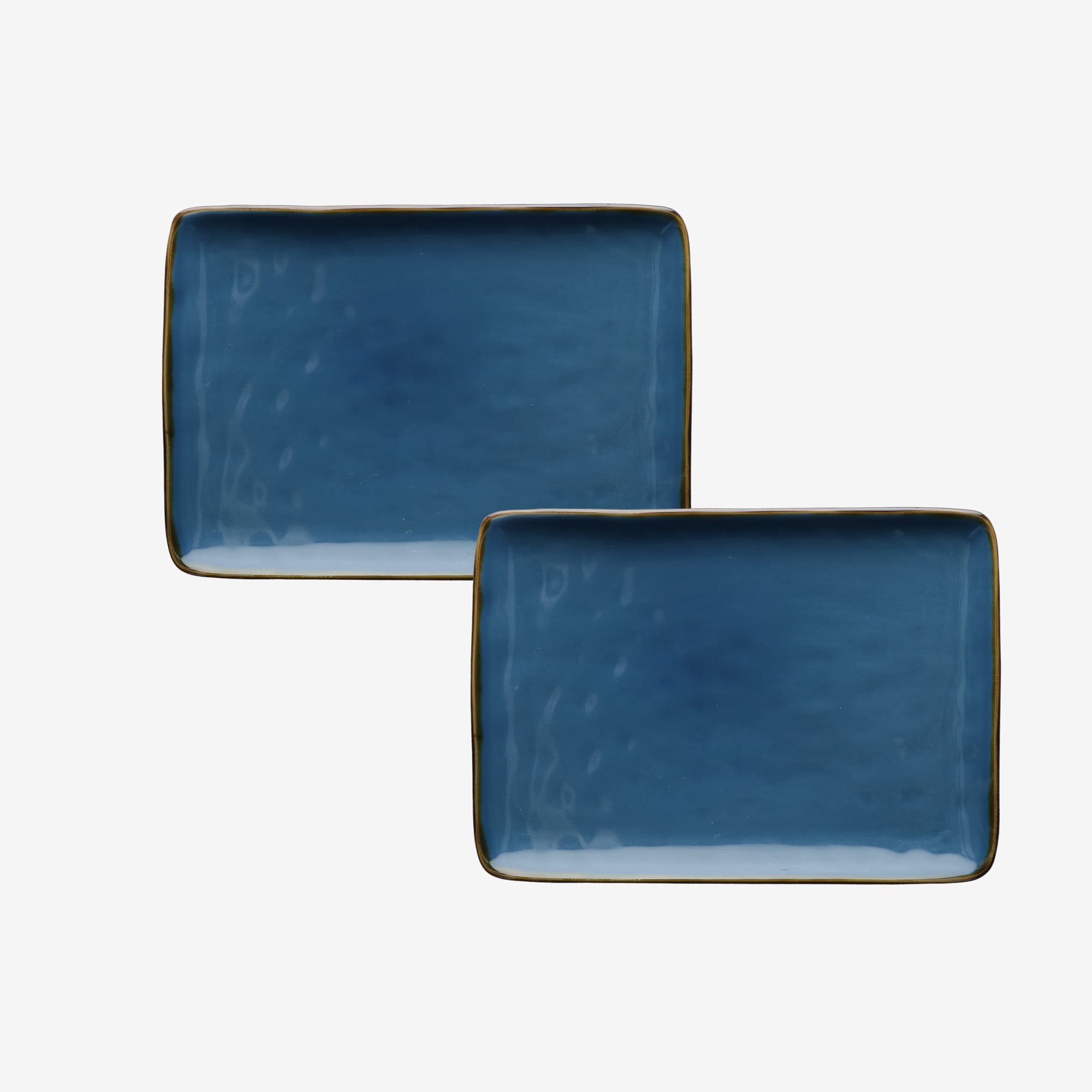 Rose&Tulipani Concerto kvadratni krožnik za postrežbo iz gres keramike, 1 kom - slika 2