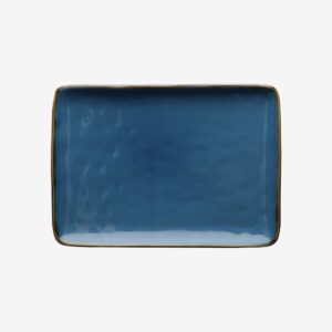 Rose&Tulipani Concerto kvadratni krožnik za postrežbo iz gres keramike, 1 kom