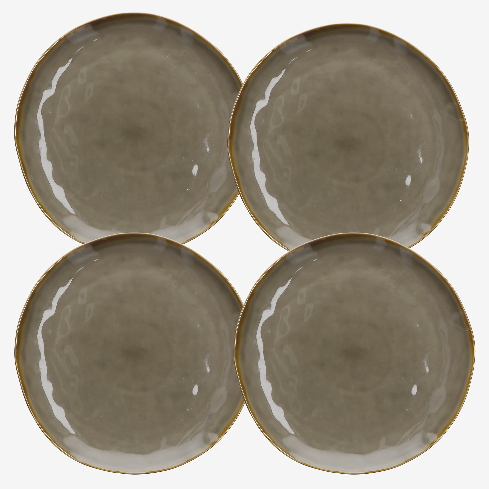 Rose&Tulipani Concerto veliki plitki krožnik iz gres keramike, 1 kom - slika 2