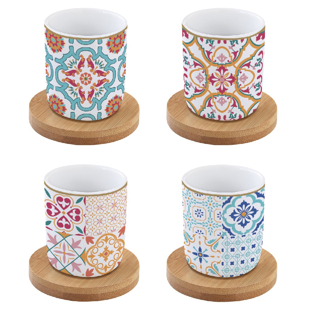 Easy Life Siracusa 8v1 set za skodelic za espresso