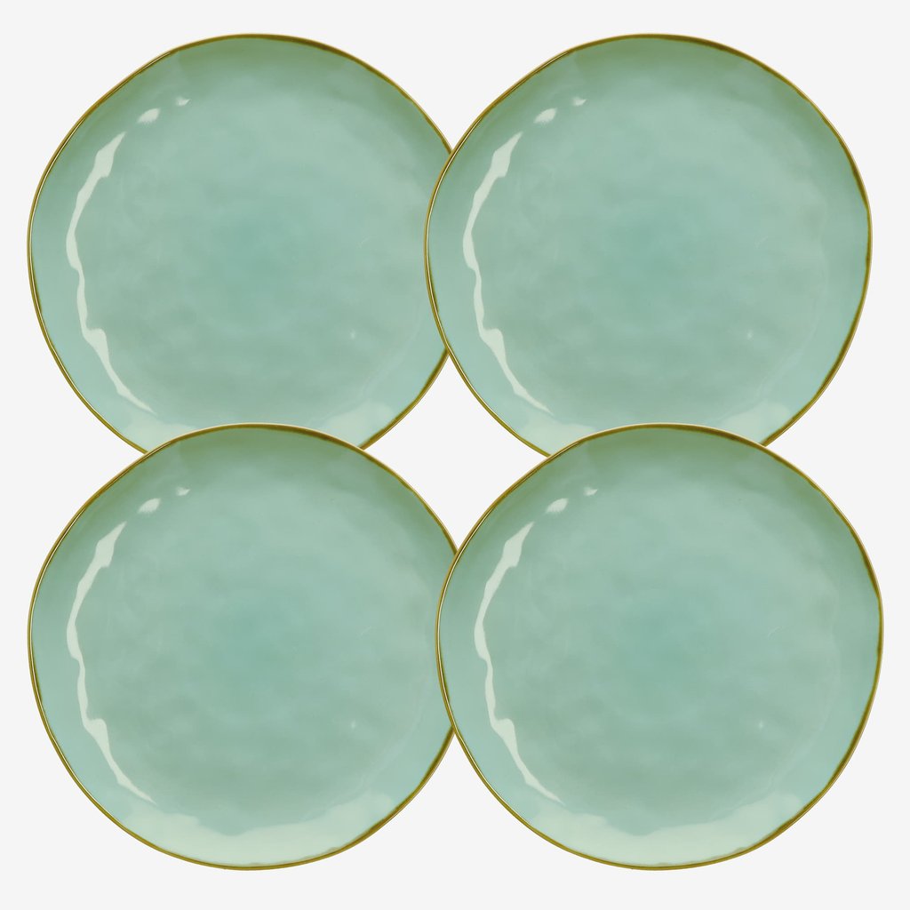 Rose&Tulipani Concerto velik plitev krožnik iz gres keramike, 1 kos - slika 2