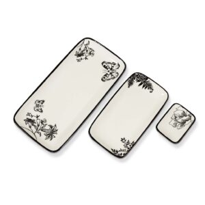 WD lifestyle Asia 3v1 set krožnikov/pladnjev za azijsko hrano