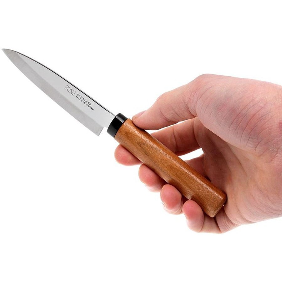 Kai nož za sadje z leseno zaščito - slika 4