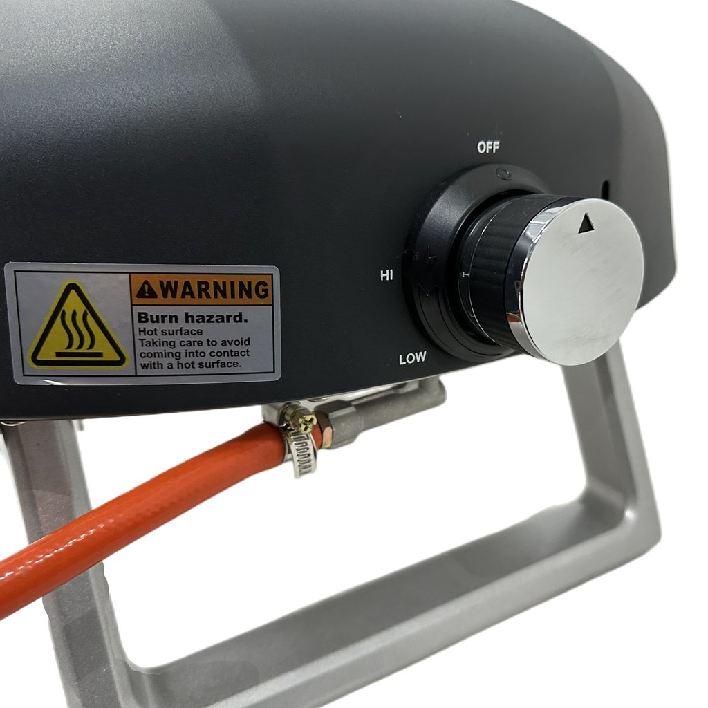 Grill King 12" prenosna samostoječa plinska pečica za pizzo + bogata oprema v setu - slika 6