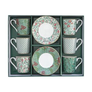 Easy Life Floral Fantasy 12v1 set skodelic za kavo