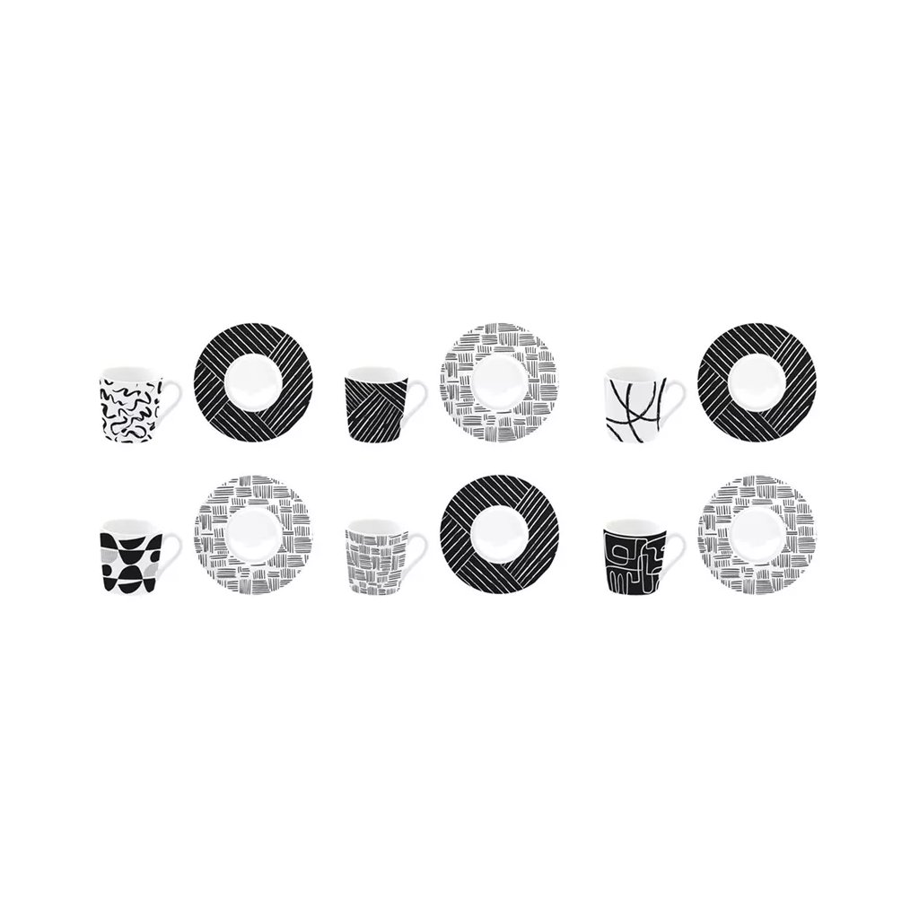 Easy Life Graffiti 12v1 set skodelic za kavo - slika 2