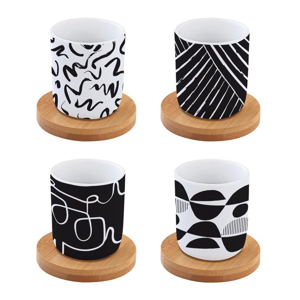 Easy Life Graffiti 8v1 set skodelic za espresso