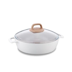 Korkmaz Gusto Ceramic nizki lonec s poklopcem